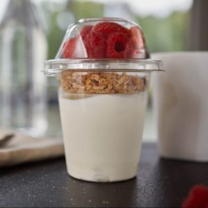 Yogurt parfait in container 2