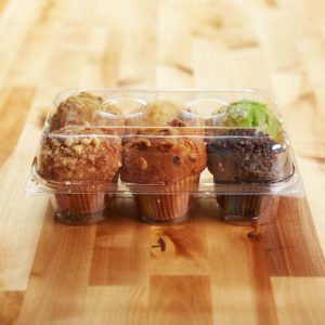 Muffins in a 6ct muffin tray