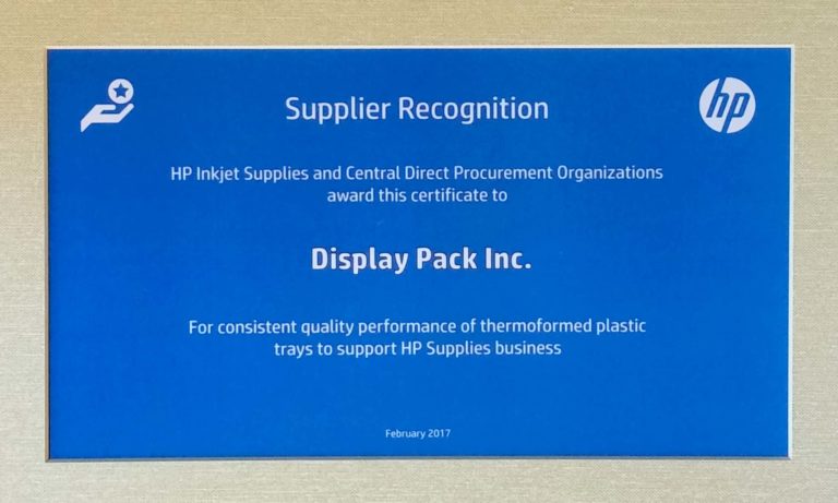 HP Recognizes Our Commitment to Quality and Service