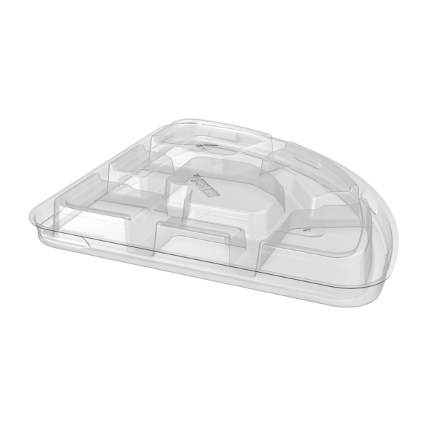 48435 Quarter Cheesecake Base Clear-medium